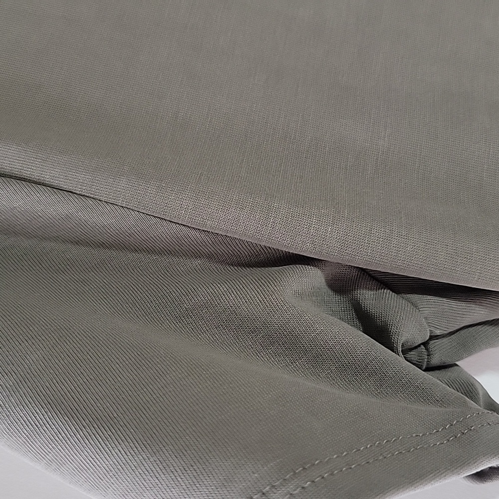 EXPRESS | Sage Green Side Rouch Dress - Picture 3 of 6